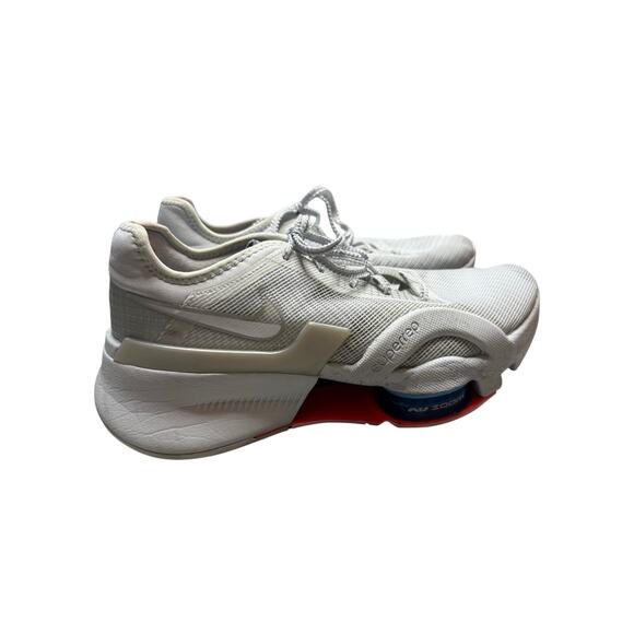 Nike Air Zoom SuperRep 3 Women’s 7.5 Pure Platinum Training Shoes Grey/Red - Picture 1 of 7